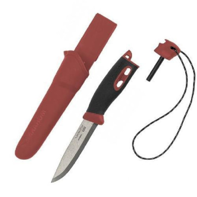 Ніж Morakniv Companion Spark Red нержавіюча сталь (13571)
