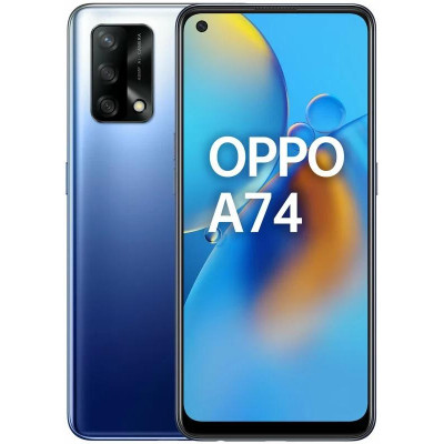Смартфон OPPO A74 4/128GB Midnight Blue