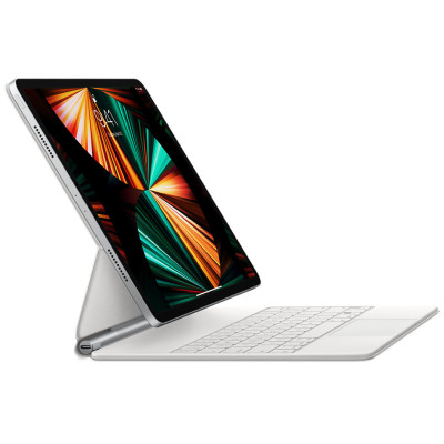 Чохол-клавіатура для планшета Apple Magic Keyboard for iPad Pro 12.9" 5th gen.-White (MJQL3)