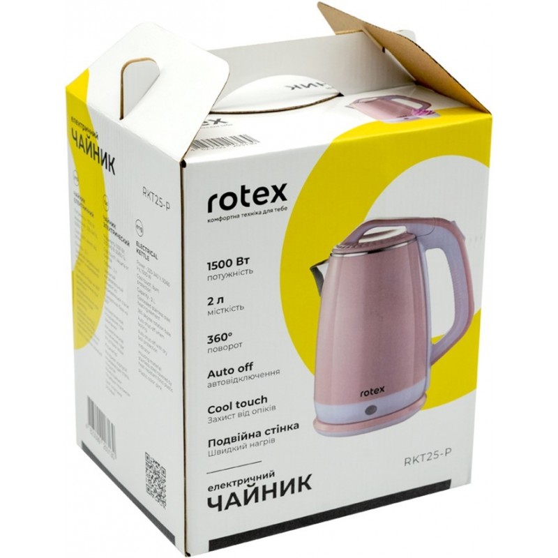 Електрочайник Rotex RKT25-P