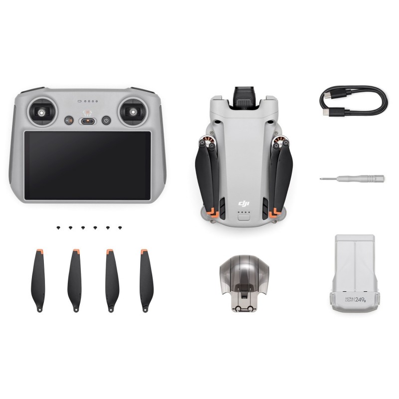 Квадрокоптер DJI Mini 3 Pro (DJI RC) (CP.MA.00000492.01, CP.MA.00000492.02, CP.MA.00000492.03)