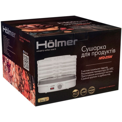 Сушіння Holmer HFD-25W