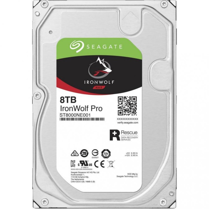 Жорсткий диск Seagate IronWolf Pro 8 TB (ST8000NE001)