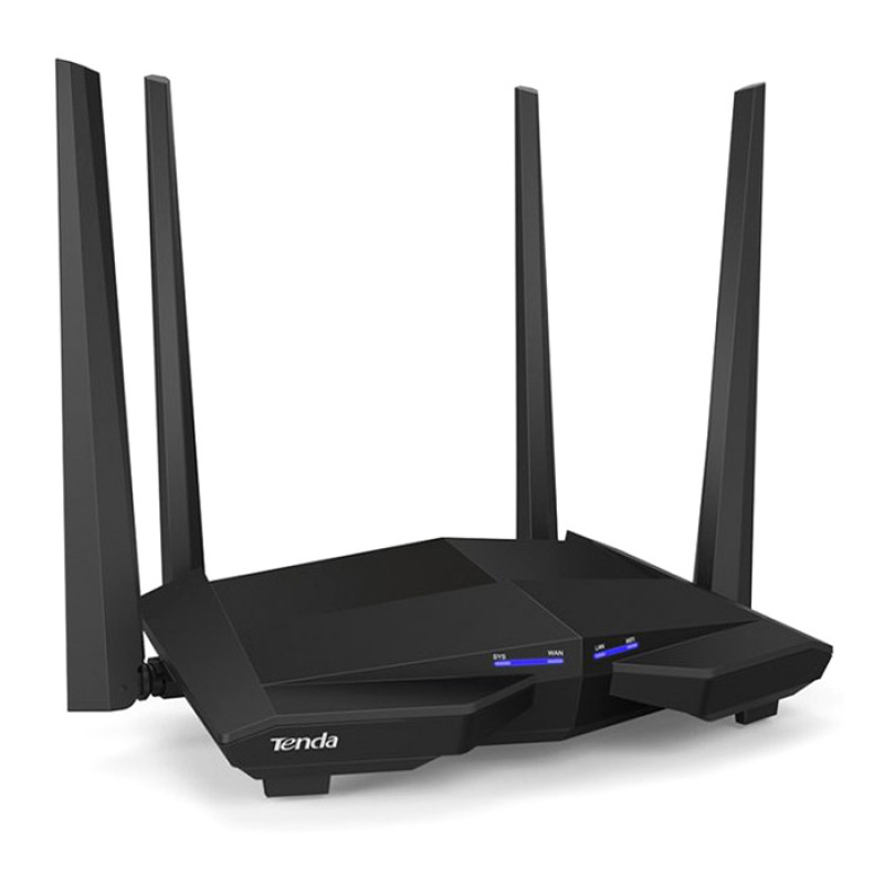 Маршрутизатор Tenda AC10 AC1200 4xGE LAN, 1xGE WAN, 4x5dBi