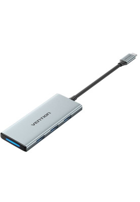 Док-станція USB3.1 Type-C --> HDMI/USB 3.0x3/SD/TF/PD 100W 7-in-1 Vention