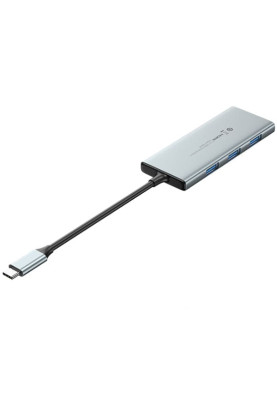 Док-станція USB3.1 Type-C --> HDMI/USB 3.0x3/SD/TF/PD 100W 7-in-1 Vention