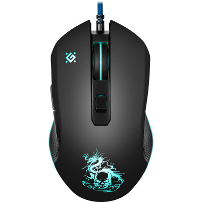 Мишка Defender Sky Dragon GM-090L, 6кн., 3200dpi, (+коврик) підсвітка