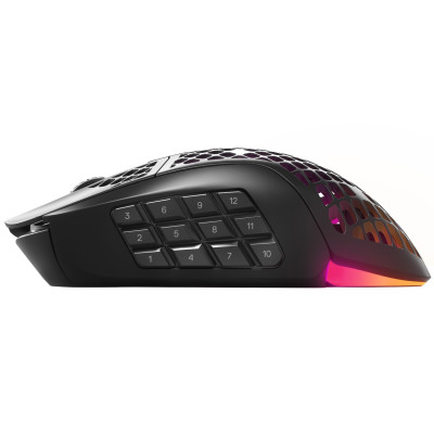 Мишка SteelSeries Aerox 9 Wireless RGB, 18000dpi., 18кн. Black Мишка SteelSeries Aerox 9 Wireless RGB, 18000dpi., 18кн. Black