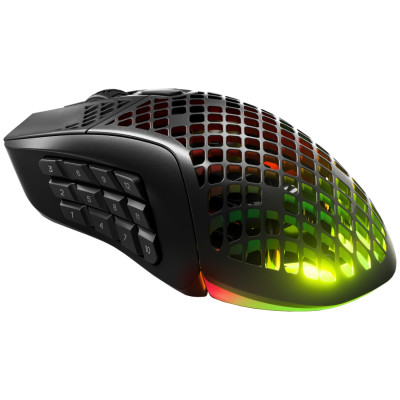 Мишка SteelSeries Aerox 9 Wireless RGB, 18000dpi., 18кн. Black Мишка SteelSeries Aerox 9 Wireless RGB, 18000dpi., 18кн. Black