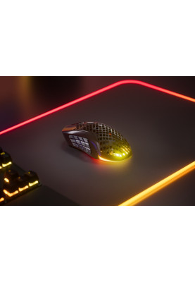Мишка SteelSeries Aerox 9 Wireless RGB, 18000dpi., 18кн. Black