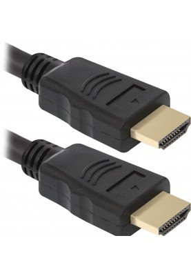 Кабель HDMI M-M, 2.0 м, V1.4, Defender, чорний, HDMI-07