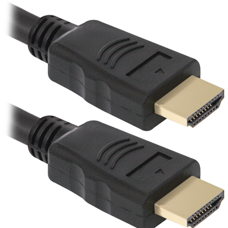 Кабель HDMI M - M, 2.0 м, V1.4, Defender, чорний, HDMI-07