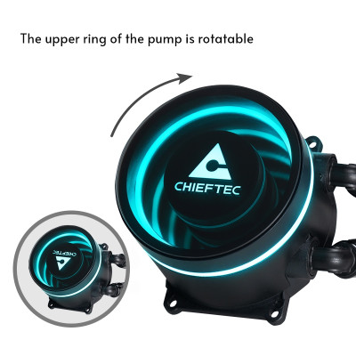 Система водяного охолодження Chieftec Iceberg 360 ARGB Система водяного охолодження Chieftec Iceberg 360 ARGB