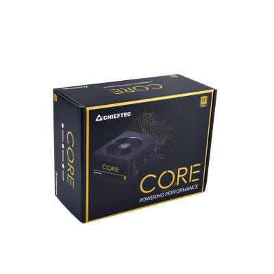 БЖ 600W Chieftec CORE BBS-600S 120 mm, 80+ GOLD, Retail Box БЖ 600W Chieftec CORE BBS-600S 120 mm, 80+ GOLD, Retail Box