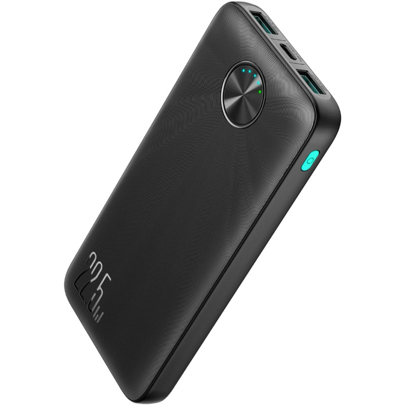 УМБ Joyroom JR-PBF15 10000mAh 22,5W PD,QC, 2xUSB-A, USB-C In/Out Black