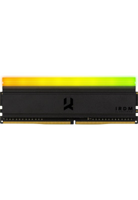 DDR4 16Gb 3600MHz (2*8Gb) GoodRAM IRDM RGB BLACK, Kit Retail