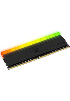 DDR4 16Gb 3600MHz (2*8Gb) GoodRAM IRDM RGB BLACK, Kit Retail