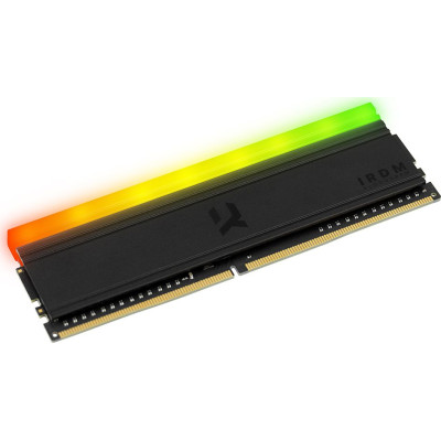 DDR4 16Gb 3600MHz (2*8Gb) GoodRAM IRDM RGB BLACK, Kit Retail