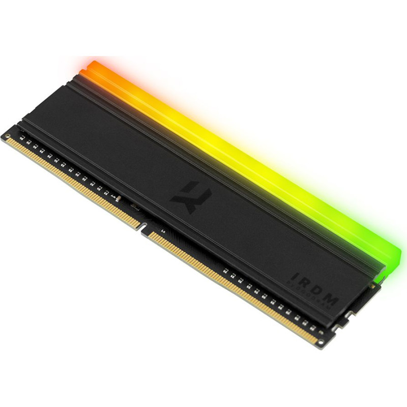 DDR4 16Gb 3600MHz (2*8Gb) GoodRAM IRDM RGB BLACK, Kit Retail
