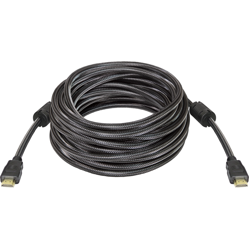 Кабель HDMI M - M,10.0 м, V1.4, Defender, з феритами, чорний,  HDMI-33PRO