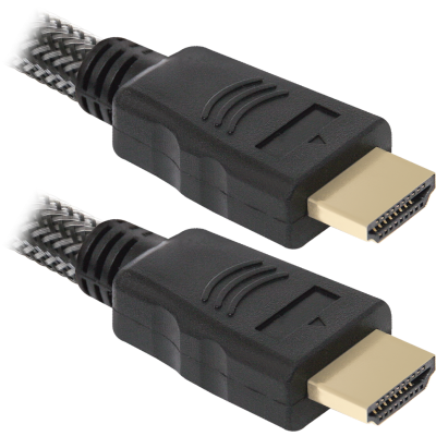Кабель HDMI M-M,10.0 м, V1.4, Defender, з феритами, чорний,  HDMI-33PRO