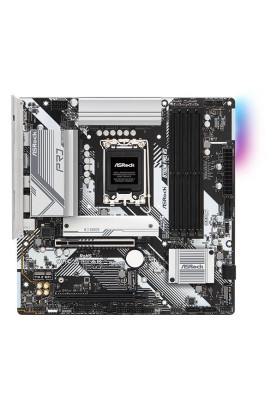 ASRock B760M PRO RS (1700/B760, 4*DDR5, 2xPCIex16, 4xSATAІІІ, 3xM.2, 2.5GLan, 7.1ch, mATX)