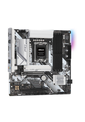 ASRock B760M PRO RS (1700/B760, 4*DDR5, 2xPCIex16, 4xSATAІІІ, 3xM.2, 2.5GLan, 7.1ch, mATX)