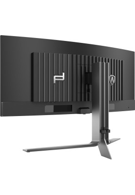 TFT 34" AOC PD34, QD-OLED, WQHD, 240Гц, 0,03мс, вигн., 2хHDMI, DP, USB-C, USB-hub, HAS, кол., чорний