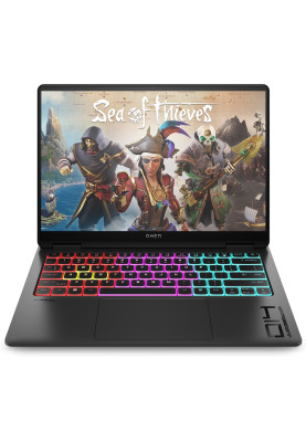 Ноутбук HP OMEN Gaming 14-fb0023ua 14"2.8K OLED,400n/Ultra7-155H(4.8)/16Gb/SSD1Tb/GF RTX 4050,6GB/Підсв/DOS (A49ZTEA)