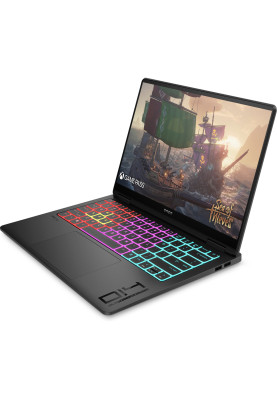 Ноутбук HP OMEN Gaming 14-fb0023ua 14"2.8K OLED,400n/Ultra7-155H(4.8)/16Gb/SSD1Tb/GF RTX 4050,6GB/Підсв/DOS (A49ZTEA)