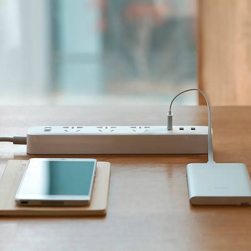 Мережевий фільтр Xiaomi Xiaomi Mi Power Strip (3 розетки 3 USB) White