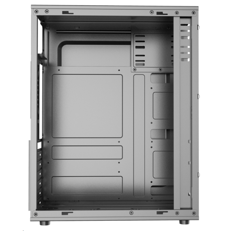 <p>Класичний Midi-Tower корпус <b>Casecom GN-14-400</b> - це практичне та доступне за ціною рішення для домашніх та офісних комп’ютерних систем на основі материнських плат формату ATX, micro-ATX та mini-ITX. </p>
<p>На передній панелі корпусу розташовані аудіороз’єми для навушників і мікрофона та два USB-порти. Зручне розташування портів забезпечує легке підключення необхідного обладнання.</p>
<p>Корпус <b>Casecom GN-14-400</b> оснащений двома відсіками для встановлення 3.5" HDD та трьома відсіками для 2.5" SSD. </p> 
<p>Розмір шасі Midi Tower дозволяє простий монтаж стандартних компонентів, забезпечуючи при цьому достатньо місця для охолодження ЦП і відеокарти. </p>
<p>У верхній частині корпусу <b>Casecom GN-14-400</b> розташовується блок живлення потужністю 400 Вт. Таке розташування блоку живлення сприяє кращій циркуляції повітря та відведенню тепла. </p>