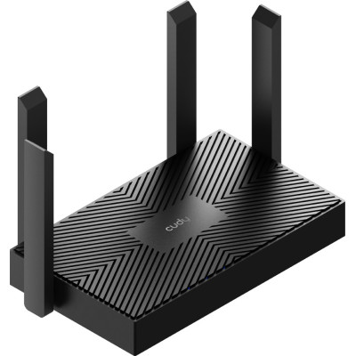 Маршрутизатор Cudy WR1500, AX1500 Gigabit Wi-Fi 6, 2.4GHz, 4x10/100/1000Mbps, WPA3, 4x5dBi fixed ant