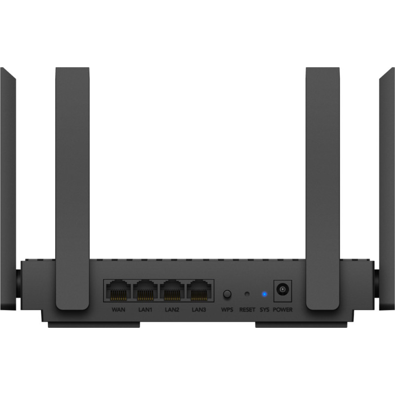 Маршрутизатор Cudy WR1500, AX1500 Gigabit Wi-Fi 6, 2.4GHz, 4x10/100/1000Mbps, WPA3, 4x5dBi fixed ant