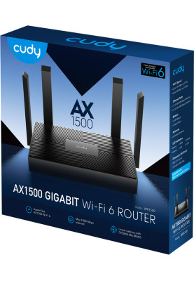 Маршрутизатор Cudy WR1500, AX1500 Gigabit Wi-Fi 6 Router