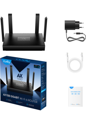 Маршрутизатор Cudy WR1500, AX1500 Gigabit Wi-Fi 6 Router