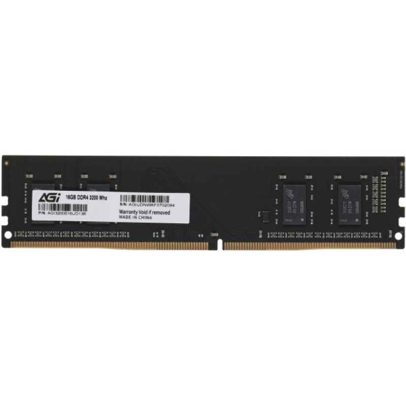 DDR4 16Gb 3200MHz AGI UD138, Retail