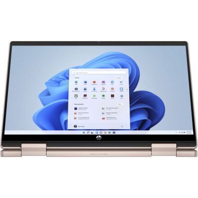 Ноутбук HP Pavilionx360 14-ek2018ua 14`FHD IPS Ts,300n/Core3-100U(4.7)/8Gb/SSD512Gb/IntlGr/W11H6/Золотисто-р (A0NK1EA) Ноутбук HP Pavilionx360 14-ek2018ua 14`FHD IPS Ts,300n/Core3-100U(4.7)/8Gb/SSD512Gb/IntlGr/W11H6/Золотисто-р (A0NK1EA)