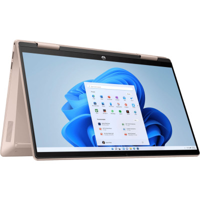 Ноутбук HP Pavilionx360 14-ek2018ua 14`FHD IPS Ts,300n/Core3-100U(4.7)/8Gb/SSD512Gb/IntlGr/W11H6/Золотисто-р (A0NK1EA) Ноутбук HP Pavilionx360 14-ek2018ua 14`FHD IPS Ts,300n/Core3-100U(4.7)/8Gb/SSD512Gb/IntlGr/W11H6/Золотисто-р (A0NK1EA)