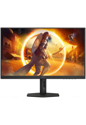 TFT 27" AOC Q27G4XF, Fast IPS, QHD, 180Гц, 0,5мс, HDMI, DP, HAS, Pivot, чорно-сірий