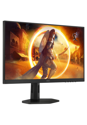 TFT 27" AOC Q27G4XF, Fast IPS, QHD, 180Гц, 0,5мс, HDMI, DP, HAS, Pivot, чорно-сірий
