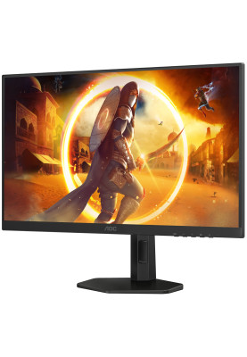 TFT 27" AOC Q27G4XF, Fast IPS, QHD, 180Гц, 0,5мс, HDMI, DP, HAS, Pivot, чорно-сірий