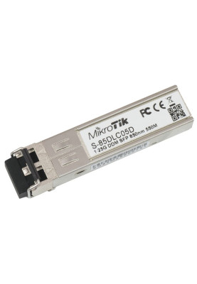 Інтерфейсний модуль SFP MikroTik S-85DLC05D, 1.25G MM 550m 850nm