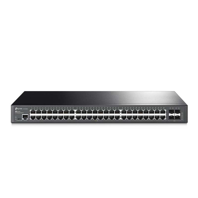 Комутатор TP-LINK TL-SG3452, 48xGE 4xGE/SFP L2 JetStream 19" 1U