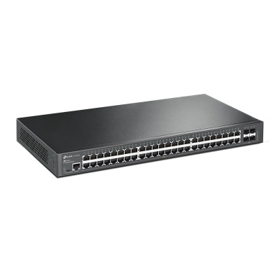 Комутатор TP-LINK TL-SG3452, 48xGE 4xGE/SFP L2 JetStream 19" 1U