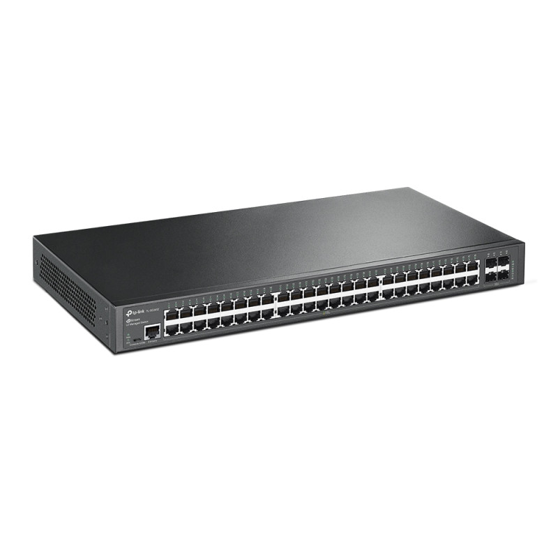 Комутатор TP-LINK TL-SG3452, 48xGE 4xGE/SFP L2 JetStream 19" 1U
