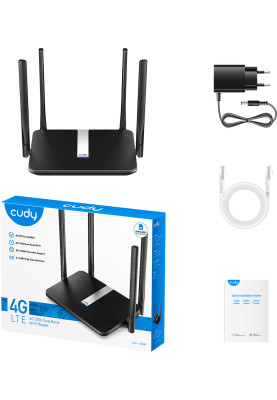 Маршрутизатор Cudy LT500, AC1200 Wi-Fi Mesh 4G LTE Cat4 Router