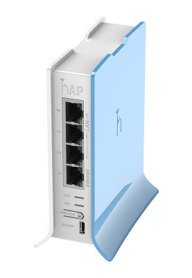 Маршрутизатор Mikrotik RB941-2ND-TC, 650MHz and 32MB RAM (hAP lite)