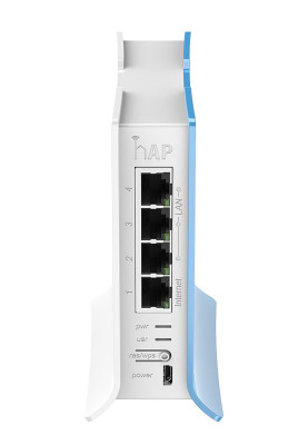 Маршрутизатор Mikrotik RB941-2ND-TC, 650MHz and 32MB RAM (hAP lite)