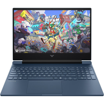 Ноутбук HP Victus 15-fa2705ua 15.6" FHD IPS,300n/i5-13420H (4.6)/16Gb/SSD512Gb/RTX 2050, 4GB/DOS/Синій (BF1H2EA)